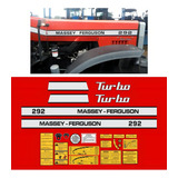 Kit Adesivos Trator Massey Ferguson 292