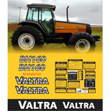 Kit Adesivos Trator Valtra Bh 160 Completo Etiquetas R728