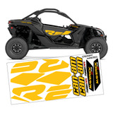 Kit Adesivos Utv Can am Maverick X3 Rs Diversas Cores