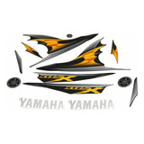 Kit Adesivos Yamaha Xtz 250x 2009 Preta 10181