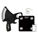 Kit Adipômetro Clínico Nutrição Avaliação Física Balança