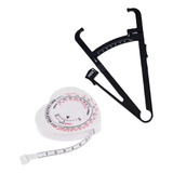 Kit Adipometro Fita Metrica Corporal Retratil C imc 150cm