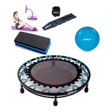 Kit Aeróbico Jump + Extensor+ Step+caneleira3kg+bola Suiça