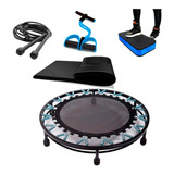 Kit Aeróbico Mini Jump Extensor Corda Step colchonete