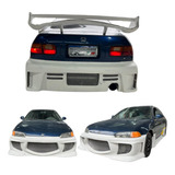 Kit Aerodinâmico Civic Velozes E Furiosos Personal Parts