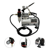 Kit Aerógrafo Compressor Bivolt Aerógrafo Aeromodelismo