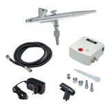 Kit Aerógrafo Minicompressor Bivolt Worker Aerografia Wimpel