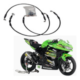 Kit Aeroquip Accossato Diant Tras Carbono Kawasak Zx6 R 636