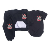 Kit Agasalho Bebe Corinthians