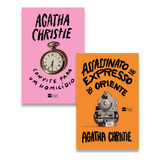 Kit Agatha Christie Convite Para Um Homicídio Assassinato No Expresso Do Oriente