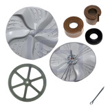 Kit Agitador Batedor Colormaq Lcb lcs Buchas De Bronze polia