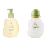 Kit Água De Colônia Mamãe E Bebê Sabonete Líquido