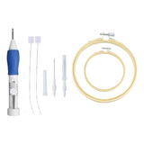Kit Agulha Magica Caneta Bordar Ponto Russo 3 Bastidores