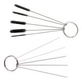 Kit Agulhas Para Limpar Pequenos Buracos Carburador Escova