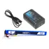 Kit Airsoft Carregador Bateria Lipo 1400mah 3s 11.1v 25c Ak