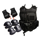 Kit Airsoft Iniciante Completo   Kit Tático Militar