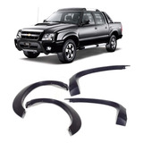 Kit Alargador Caixa Roda Chevrolet S10 Cab Dupla 2006 2011