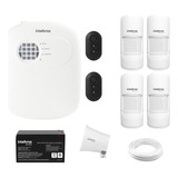 Kit Alarme Anm 24 Net 4 Sensor Ivp 5001 Pet Sirene Sir 1000