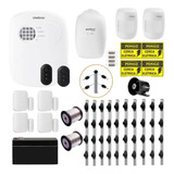 Kit Alarme Com Senso De Presença E Cerca Elétrica Intelbras