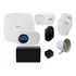 Kit Alarme Intelbras Amt 2018e App+discadora 2 Sensor C/ Fio Cor Branco