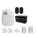 Kit Alarme Intelbras Central App Celular 4 Sensor Sem Fio