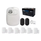 Kit Alarme Intelbras Central App Celular 6 Sensor Sem Fio