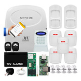 Kit Alarme Monitorado App Celular Active