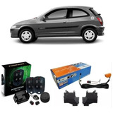 Kit Alarme Positron Exact Ex360 Trava 2 Porta Tp2 Tragial