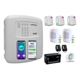 Kit Alarme Residencial Alard Max 4 C Discadora Celular Gsm