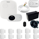 Kit Alarme Residencial Intelbras + 10 Sensores + Dis. Gsm