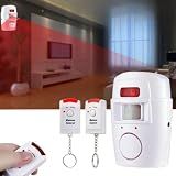 Kit Alarme Residencial Sem Fio Sensor Presença - 2 Controles