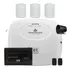 Kit Alarme Smartcloud 32 Jfl - 3 Sensores Sem Fio Idx 530 Sf