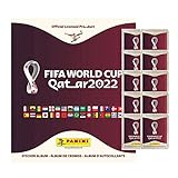 Kit Álbum Da Copa Do Mundo 2022 10 Envelopes De Figurinha Panini