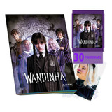 Kit Album Wandinha Addams   30 Figurinhas Inspirado Na Série