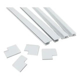 Kit Alçapão Moldura Forro Pvc 60x60 Branco Universal