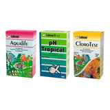 Kit Alcon Labcon Aqualife Teste Ph Tropical Cloro Test