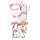 Kit Alfabeto Boquinhas A4   Planner Professor 80 Paginas Pdf