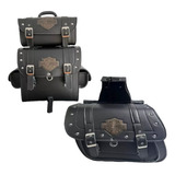 Kit Alforje Lateral Traseiro Softail Street Bob 110 Litro