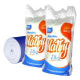 Kit Algodão Hidrófilo Em Rolo 500g C 2 Unidades Macio