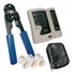 Kit Alicate 210c + Testador De Cabos + 20 Conectores Rj45