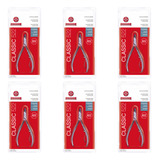 Kit Alicate Cutícula 522 Mundial Profissional C 6unid