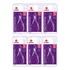 Kit Alicate Cutícula 777 Mundial Profissional C/ 6unid
