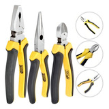Kit Alicate De Corte Universal Bico Jogo Profissional