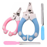 Kit Alicate Lixa Pet Tesoura Corte De Unhas Cães E Gatos