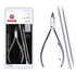 Kit Alicate   Palito   Empurrador Inox De Cutícula Professional 778ep Mundial Personal Care
