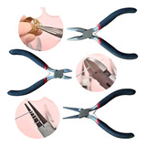 Kit Alicate Para Bijuterias Cartela Com 3 Unidades