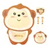 Kit Alimentação Bambu Bebe Copo Prato Colher Garfo Ecológico