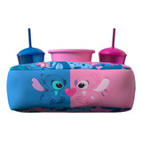 Kit Almofada C Porta Pipoca Balde 2 Copos Série Friends