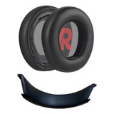 Kit Almofada Headband Compatível Com Fone Jbl Quantum 800