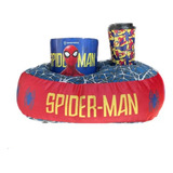 Kit Almofada Pipoca Veludo Spiderman 10065189